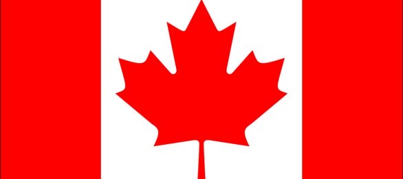 Cosas típicas de Canadá - Bandera de Canadá