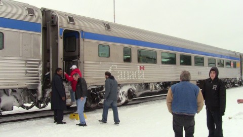Viajar en tren en Canada