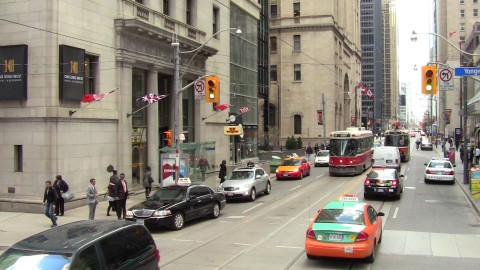 La ciudad de Toronto Downtown Toronto