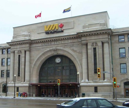 estacion tren winnipeg