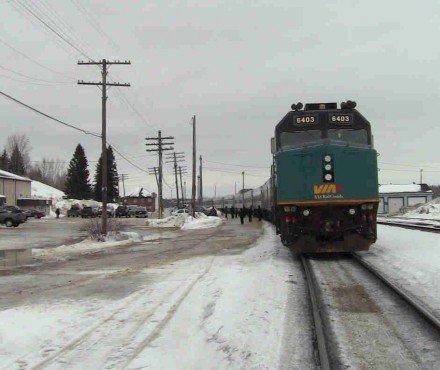 viajar tren canada